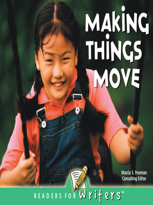 cover image of Making Things Move